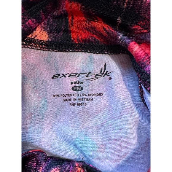 Exertek Zippered Work Out Jacket Women Size Petite Medium - Picture 9 of 9